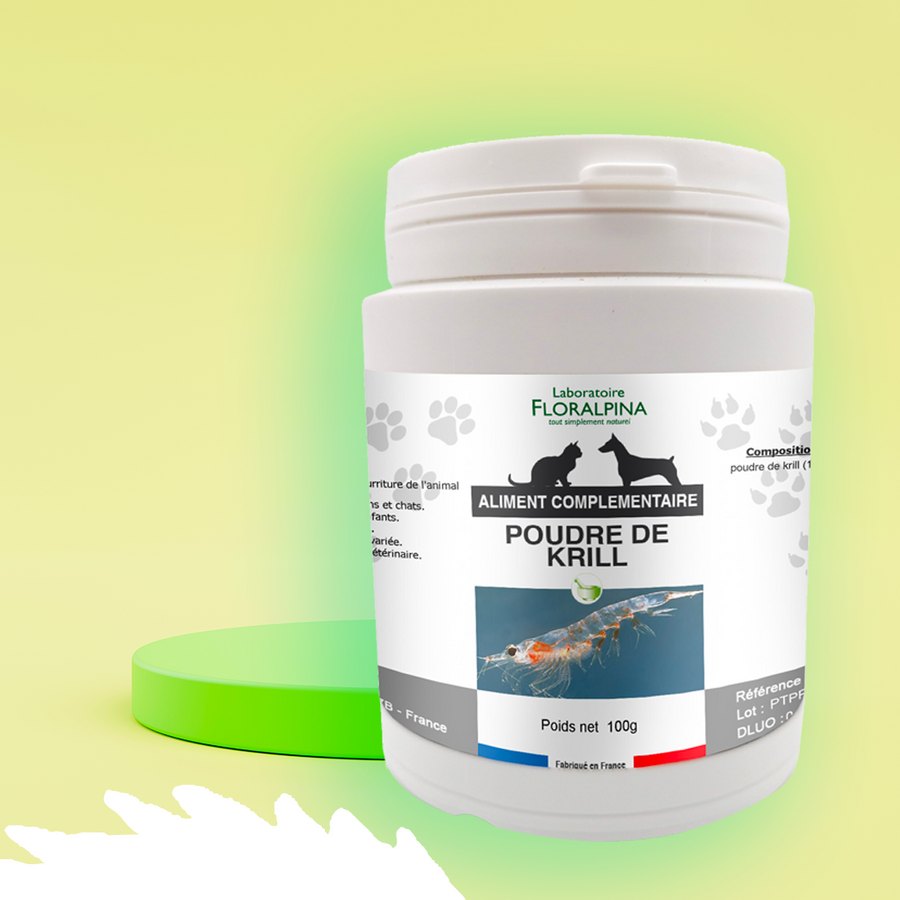 Krill chat et chien pour des omegas 3 naturels