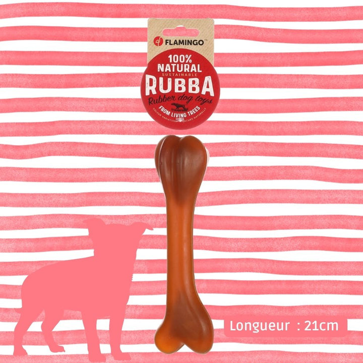 Os à mâcher caoutchouc naturel