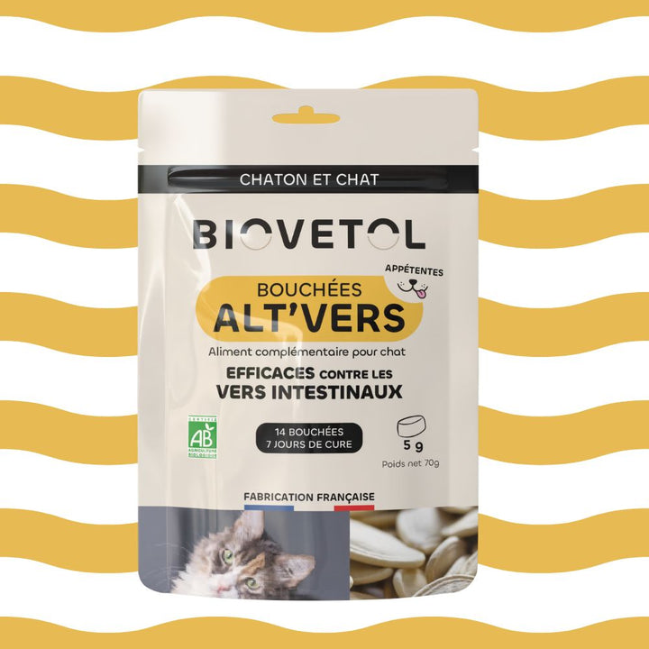 Vermifuge bouchées alt vers chat visuel