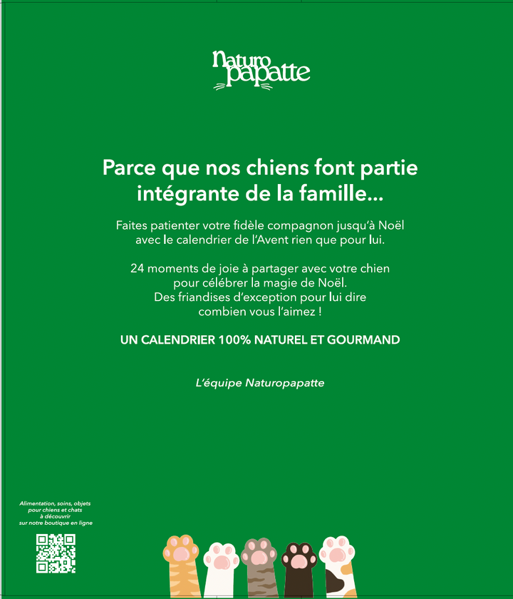 Calendrier de l'Avent chien