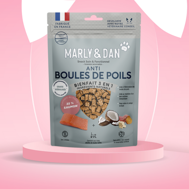 Friandises Anti boules de poil chat