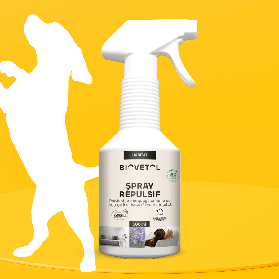 Spray Répulsif chien bio