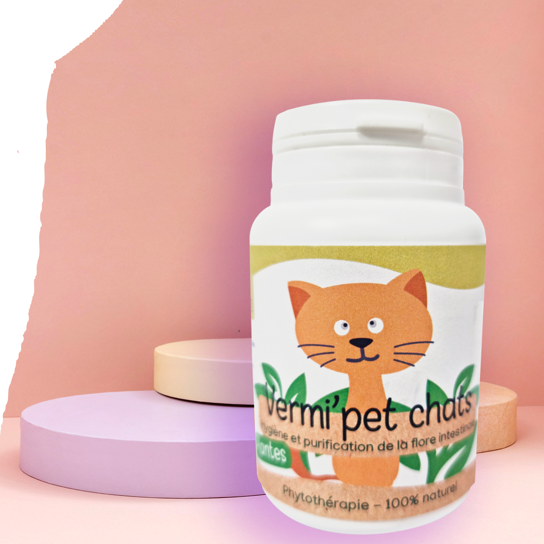 Vermifuge naturel chat - Vermi’pet